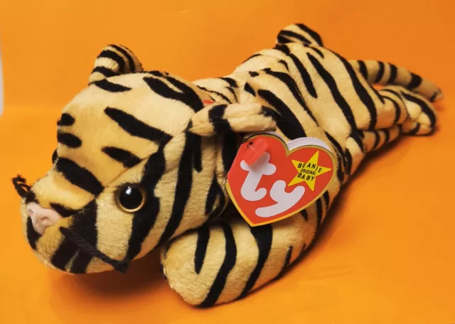 Ty Beanie Babies Stripes der braune Tiger Sammlungsauflösung  wie neu