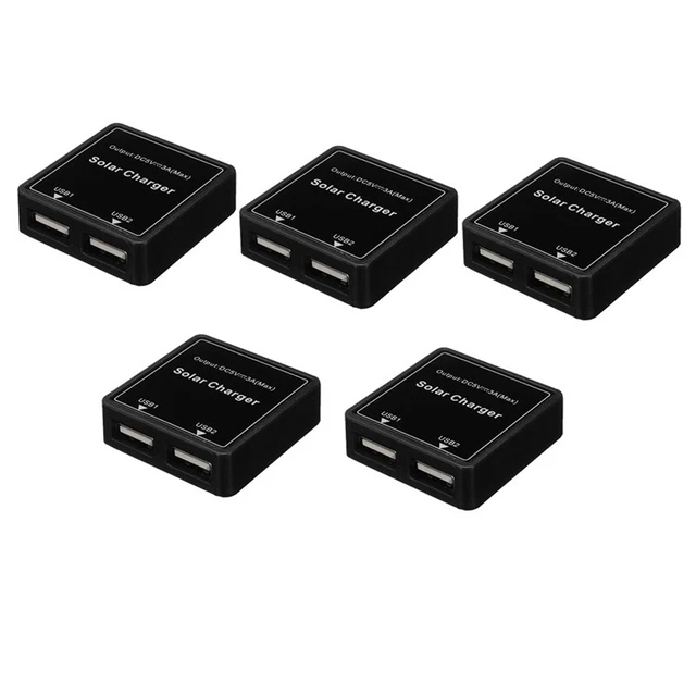 5 pz banca 5V 3A doppia USB regolatore tensione di ricarica stabilizzatore caricabatterie E9K6