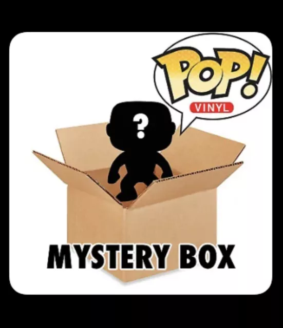 FUNKO POP! 6 PCS Random Mystery Box. Guaranteed No Doubles!