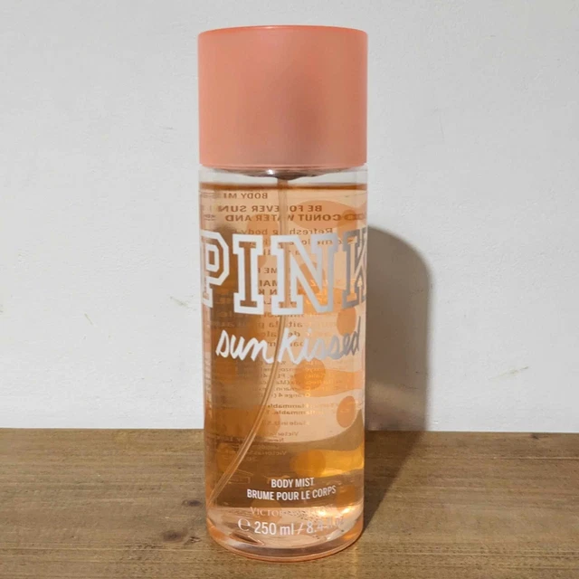 Pink sun kissed top body mist