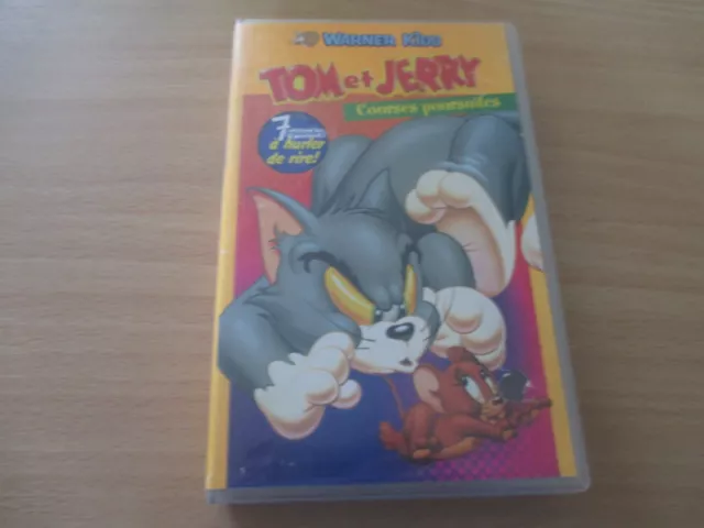 cassette vhs tom et jerry courses-poursuites