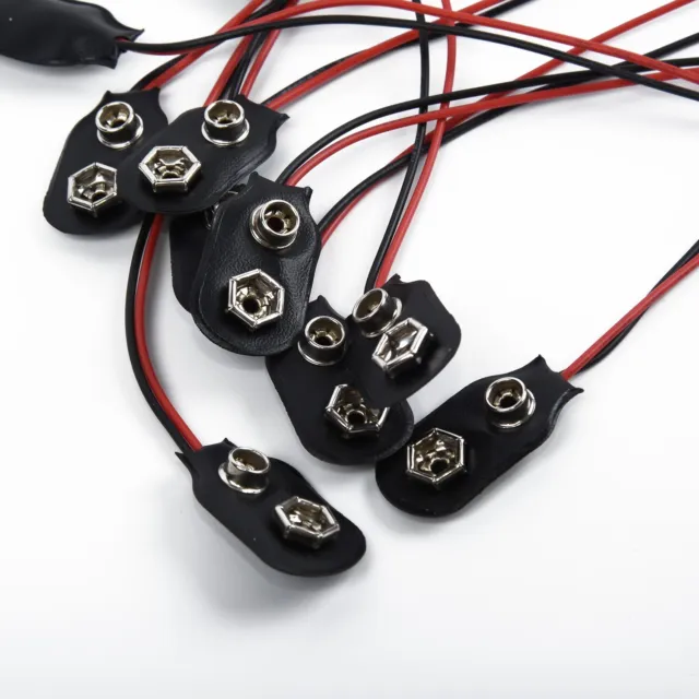 Connettore clip filo rigido facile collegamento cavo multimetro su funzionamento 15 cm