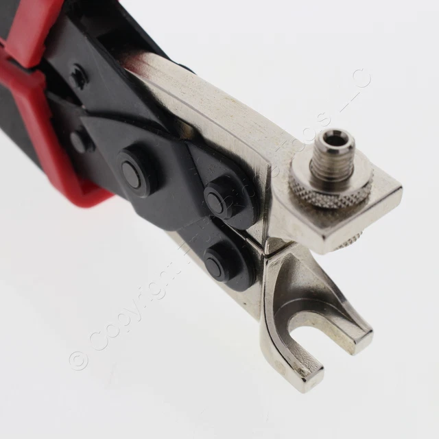 Cooper Compression Coaxial Cable Connector Tool F/RCA/BNC RG59 RG6 Quad Shield