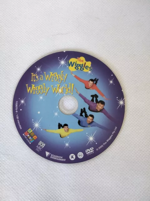 The Wiggles Its A Wiggly Wiggly World Pal Dvd R4 Movie Vgc Disc Only