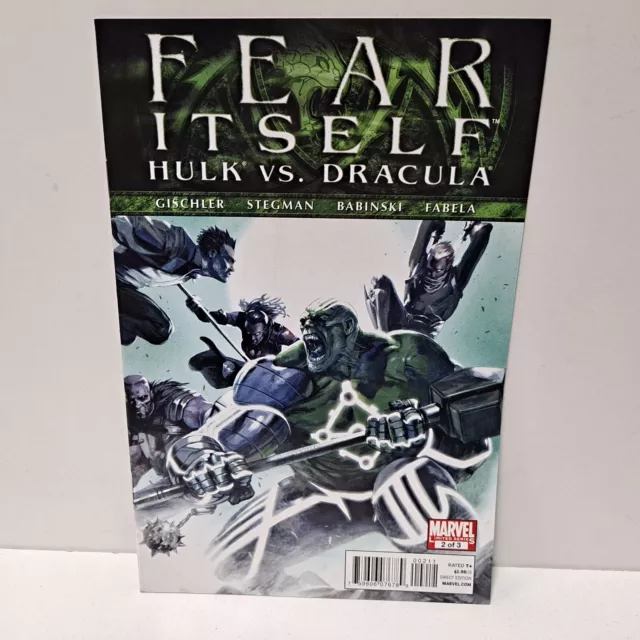 Fear Itself Hulk vs Dracula #2 Marvel Comics VF/NM