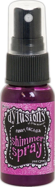 Dylusions Schimmersprays 1oz-Funky Fuchsia - DYH-60826