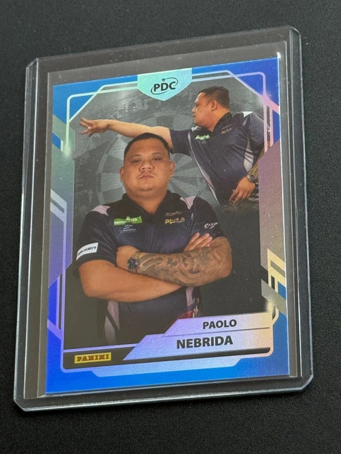 Nebrida PANINI 2026 PDC Darts WM Paolo Nebrida /150 - Karte aus Sammlung ...