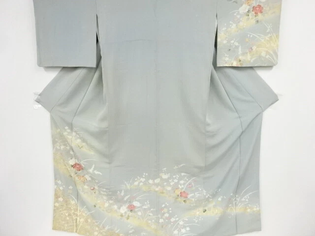 41939# Japanese Kimono / Antique Kimono / Floral Plants