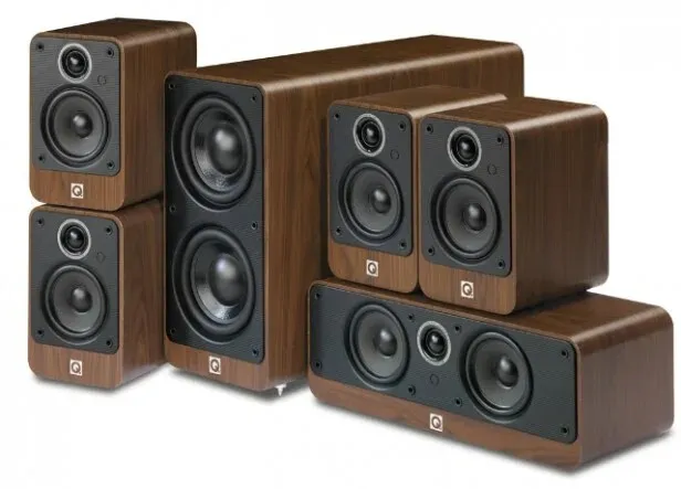 QAcoustics 5.1 speaker system 2000i