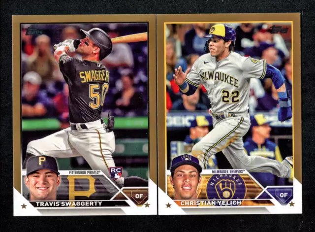 2023 Topps Series 2 Gold Parallels #331-660 #/2023 You Pick, Choose