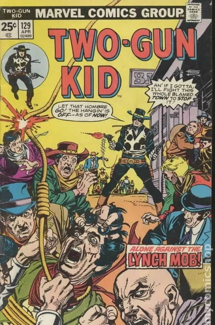 Two-Gun Kid #129 FN 1976 Stock Image