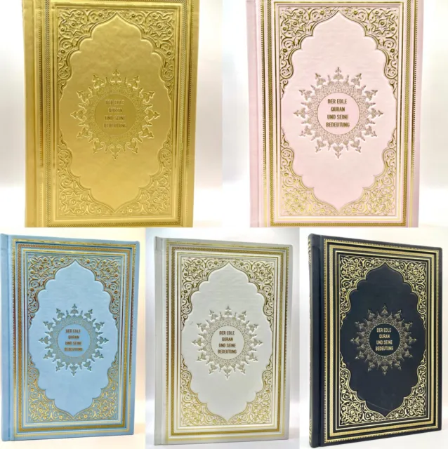 Der edle Quran auf Deutsch 17x24cm groß Übersetzung Koran Kuran Mushaf Bubenheim
