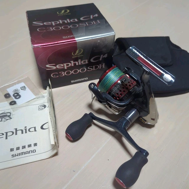 SHIMANO - シーバサー、シマノ　Sephia CI4 C3000SDH 17 セフィア CI4+ C3000SDHのスペック | 釣りクラウド