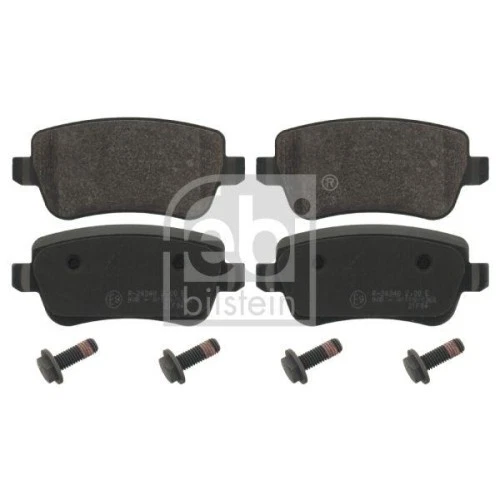 Kit Plaquettes De Frein Febi-Bilstein 16219 - Compatible Peugeot 406 - Frein à Disque Avant/Arrière