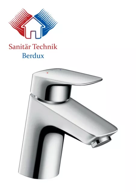 Hansgrohe Logis 70 Waschtisch Armatur mit Metall-Ablaufgarnitur, Wasserhahn NEU