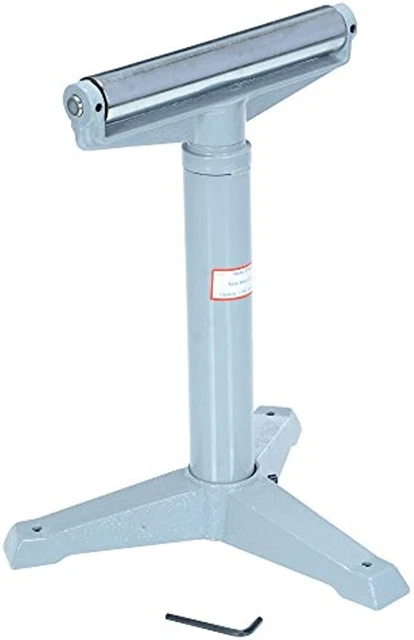 STAND-H 14" Horizontal Deluxe Roller Stand, 23"-38-1/2" Height,1760 lbs Capacity