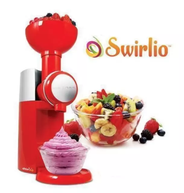 Swirlio - Macchina per Gelato alla Frutta: Crea Dolci Salutari e Deliziosi!