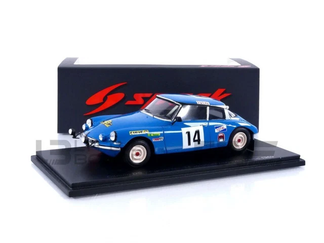 Spark 1/43 - S5536 - Citroen Ds 21 Proto - Winner Rallye Du Maroc 1969