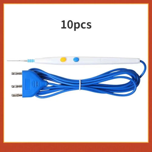 10pcElectric Knife pen plug disposable calpel Operation LEEP Monopolar knife2.6M