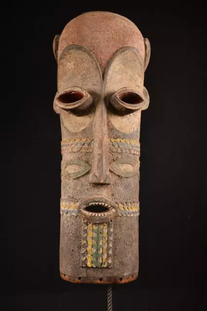 20105 A Large Authentic African Pende Mask DR Congo