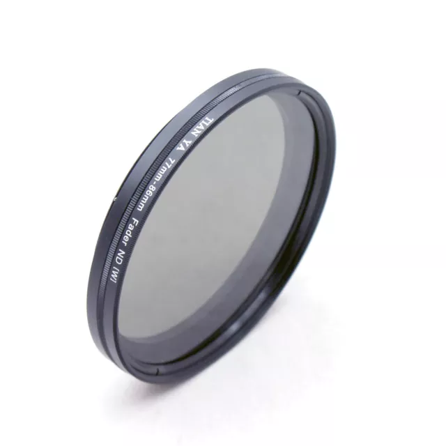 TIANYA Slim 77mm Fader ND Filter with 86mm Front thread