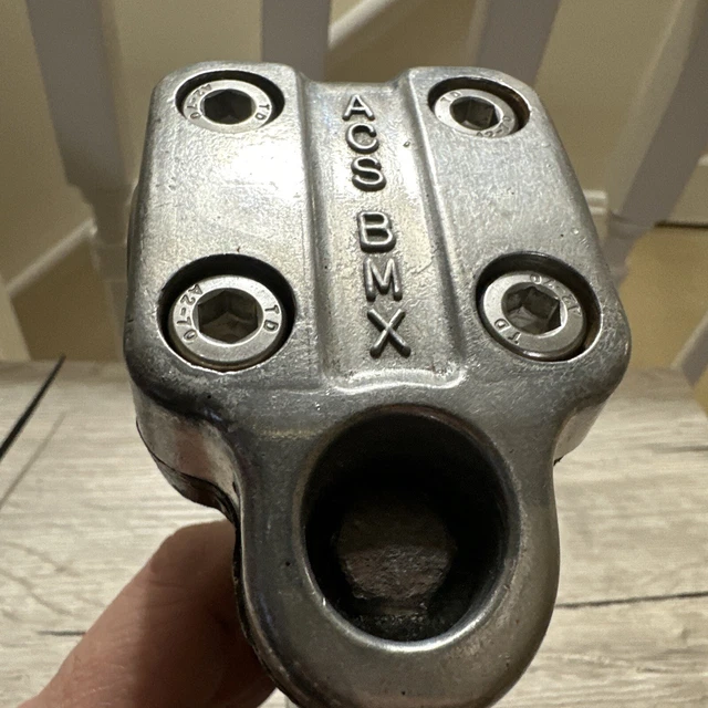 OLD SCHOOL BMX Acs Bmx Stem 1983 For Parts Nice Stem Top And Bolts