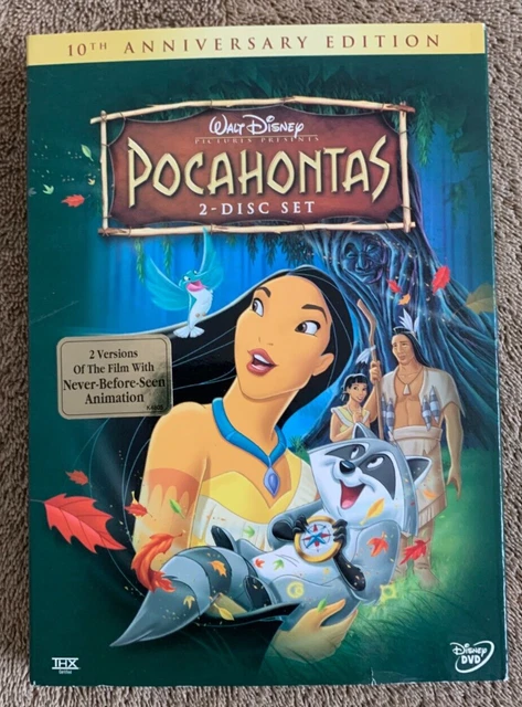 Pocahontas (DVD, 2005, 2-Disc Set, 10th Anniversary Edition) Brand New Sealed