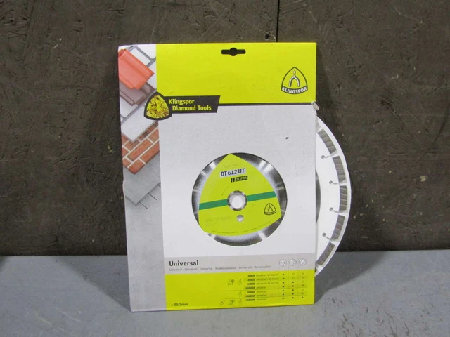 Klingspor Diamond 340230 - 14" x 1" Arbor Hole Diamond Cutting Blade
