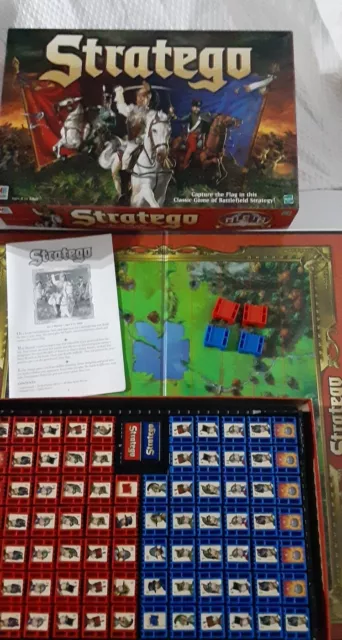 1999 Stratego Board Game by Milton Bradley Complete in Very Good Cond FREE SHIP