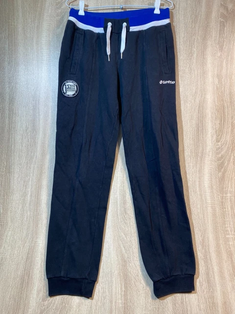 Pantalon De Jogging Lotto Gris – Taille 16 Ans (176 Cm) – Neuf Avec étiquettes