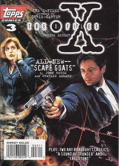 X-Files Comics Digest, The #3 VF; Topps | Last Issue - we combine shipping