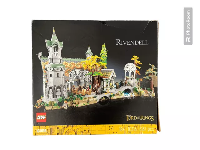 LEGO Icons DER Herr DER Ringe 10316 : BRUCHTAL OHNE FIGUREN !! Spielzeug