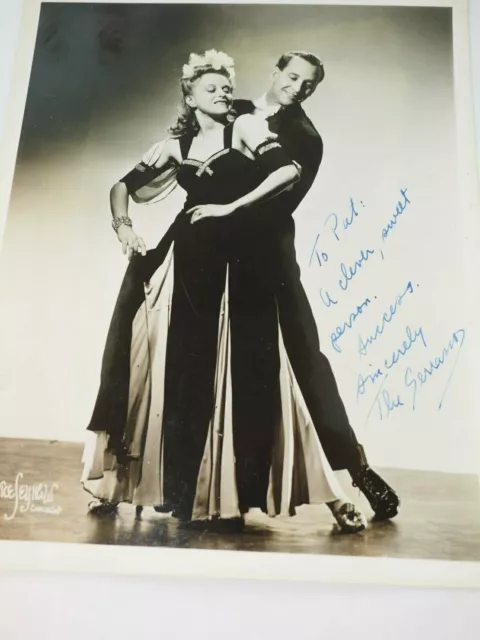 Autographed "The Serranos" circa 1940  B&W Maurice Seymour Photo 8" x 10"