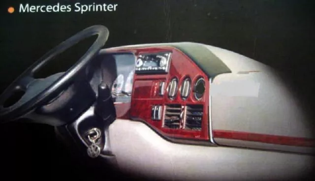 Innenraum Dekor Cockpit für Mercedes Sprinter W901 902 903 Wurzelholz
