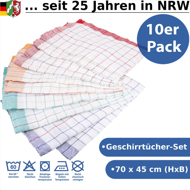 Geschirrtücher Trockentücher Küchentücher Abtrockentücher Küchenhandtücher Set