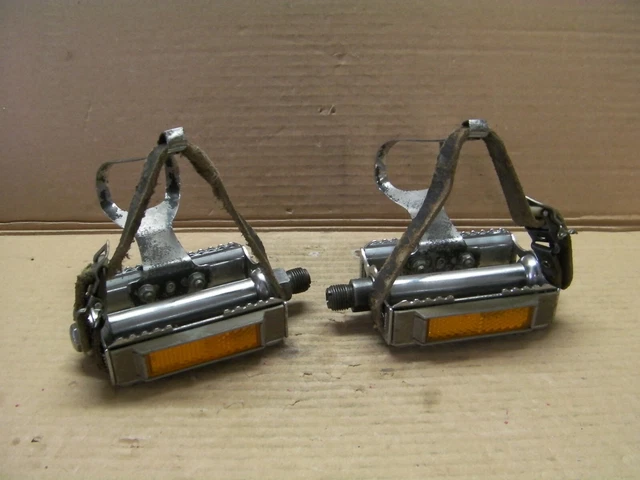 paio di cinghie per pedali per bicicletta, fermapiedi per pedali, fasce