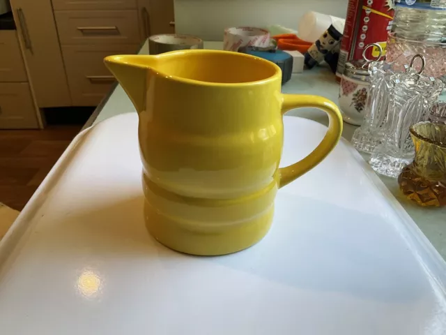 Melba Ware England Yellow Milk Jug