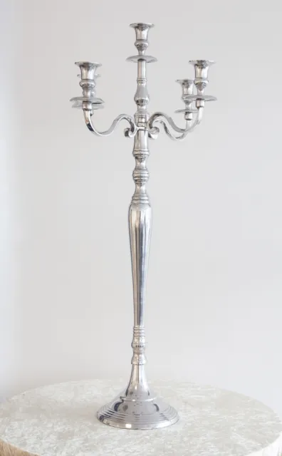 Argento Venere Candelabro 5 Bracci 3 Misure Matrimonio Candeliere Centrotavola