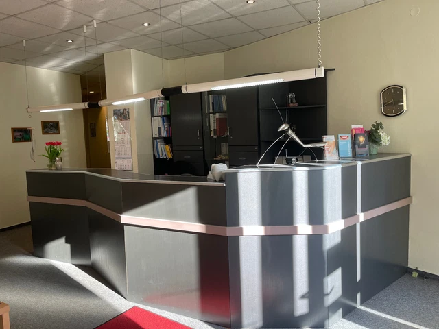 empfangstheke, Aktenschrank, schubladen, Schrank, Empfang