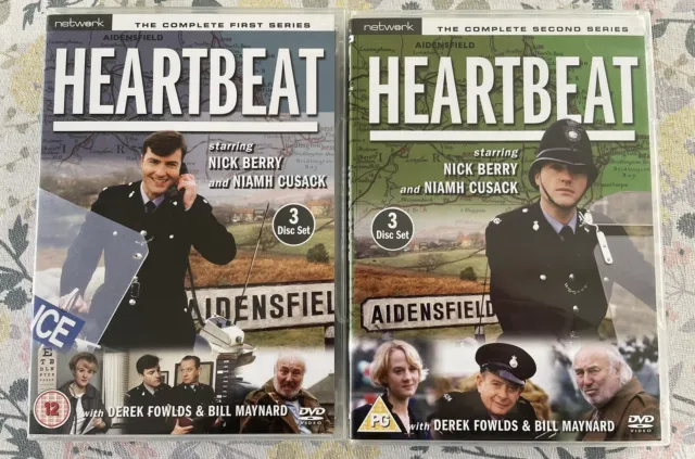 Heartbeat - The Complete Series 1 And 2 DVD Sets Nick Berry ITV Network