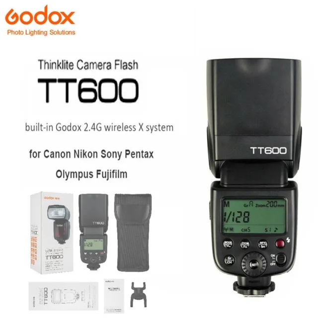 Godox TT600 2.4G Wireless Flash Speedlite for Canon Nikon Pentax Olympus Fuji