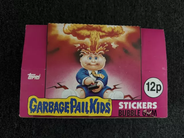 Topps 1985 Garbage Pail Kids UK Ireland Original 1st Series 48 Full Pack Box