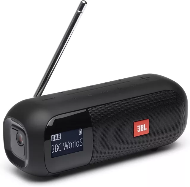 JBL Tuner 2 – Enceinte radio portable – Haut-parleur Bluetooth avec radio FM et