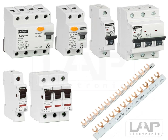 Interruttore Magnetotermico 2P+N 6kA - Da 10 A 63A, Per Quadri Elettrici Domestici - Foto 5