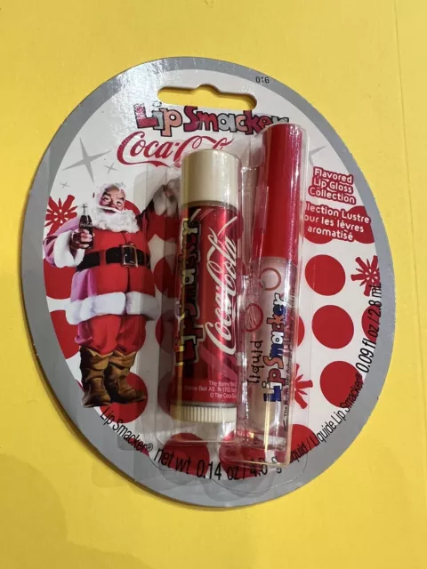 1 Bonne Bell Lip Smacker COCA COLA VANILLA Collection #016 Liquid Gloss Balm VTG