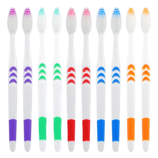 30 pz spazzolino monouso dispositivo per la pulizia dei denti spazzolino per adulti