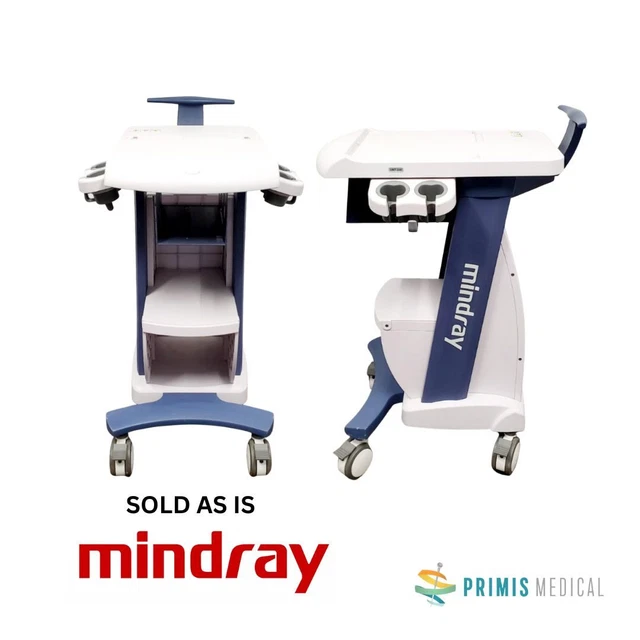 Mindray UMT-200 Mobile Trolley Used w/ M7 Ultrasound Machines