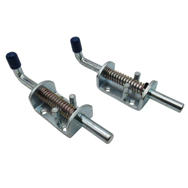 Metal Spring Latches Door Boxcar Door Bolts Latch Loaded Barrel Bolt Latch