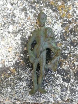 RARE statuette romaine bronze HERCULE très bon état rarissime hauteur 9 cm 