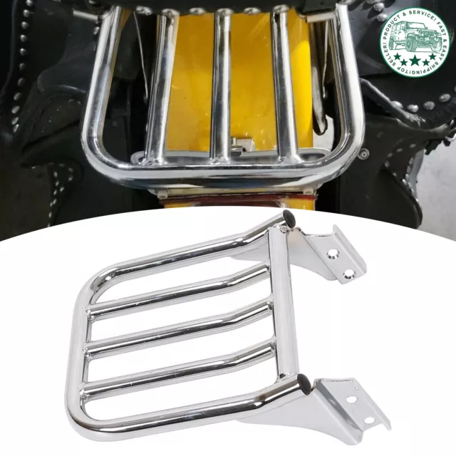 Chrome Luggage Rack For Harley Davidson Softail Heritage Classic 1984+ #53862-00